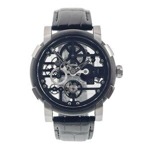 Romain Jerome Skylab Stainless Steel Skeleton Dial 43mm Men’s Watch RJMAU025